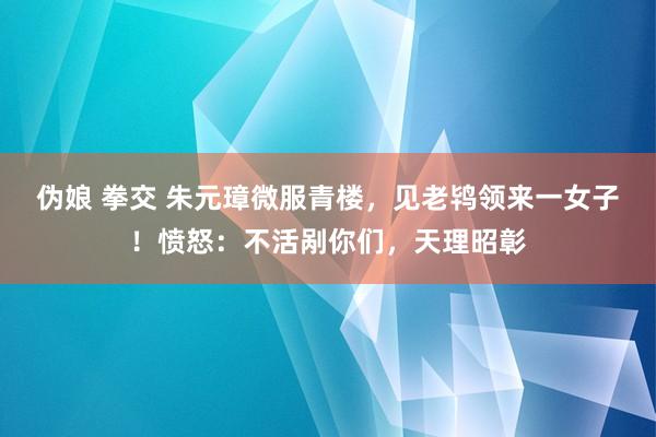 伪娘 拳交 朱元璋微服青楼，见老鸨领来一女子！愤怒：不活剐你们，天理昭彰