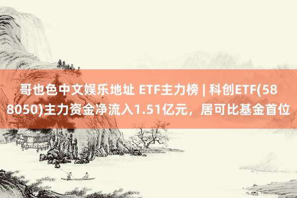 哥也色中文娱乐地址 ETF主力榜 | 科创ETF(588050)主力资金净流入1.51亿元，居可比基金首位